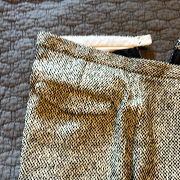 J.Crew wool houndstooth pants/trouser size 12 - Picture 3 of 6
